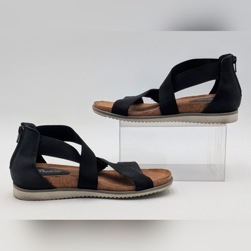 Eurosoft Size 8 M Women's Black Strappy Sandals - Chic & Comfortable - Picture 6 of 15
